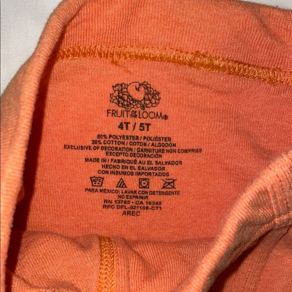 Fruit of the Loom Kids Boxer Briefs - Gray and Orange - Picture 3 of 4